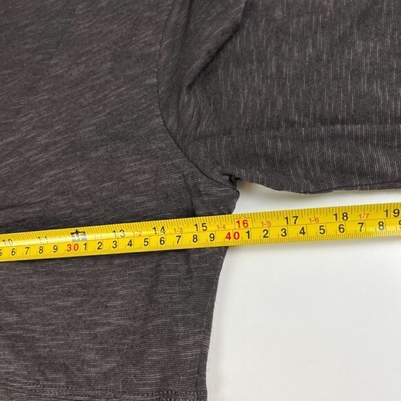 Horny Toad jersey dress 3/4 sleeves charcoal size small - Picture 7 of 8